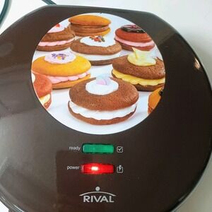 WHOOPIE PIE Maker RIVAL Dessert Cream Pie Cookies Homemade Desserts Electric